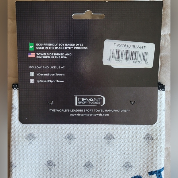 Devant Golf Sports Towel 121 US Open Torrey Pines Logo USGA Waffle Textured New - Picture 3 of 6